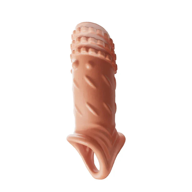 Manșon pentru penis texturat - mai multe variante