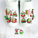 Crocs Decorațiuni pentru pantofi de Crăciun Grinch - 14 buc