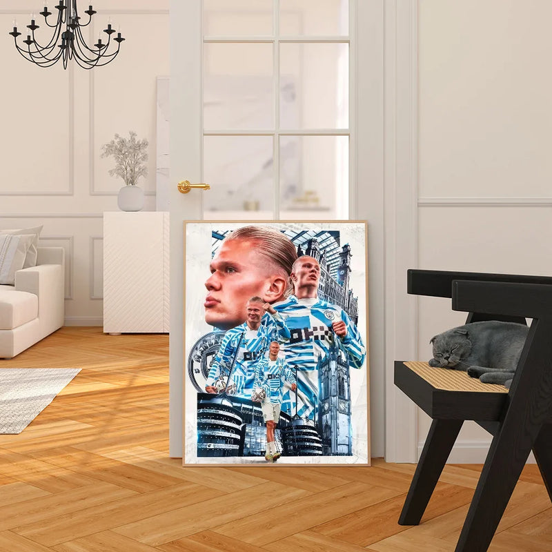 Pictura de design Erling Haaland - mai mult varint