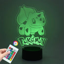 Lampă cu iluzie 3D Pokemon