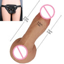 Dildo din silicon cu ventuză puternică - mai multe variante