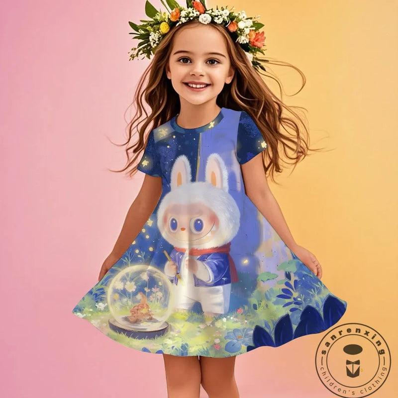 Labubu fete rochie - mai multe variante