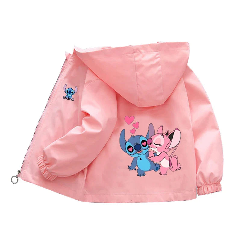 Jachetă de primăvară și toamnă pentru copii Stitch - mai multe variante