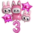 Baloane aniversare Labubu - mai multe variante