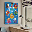 Imaginea designului Paw Patrol - mai multe variante