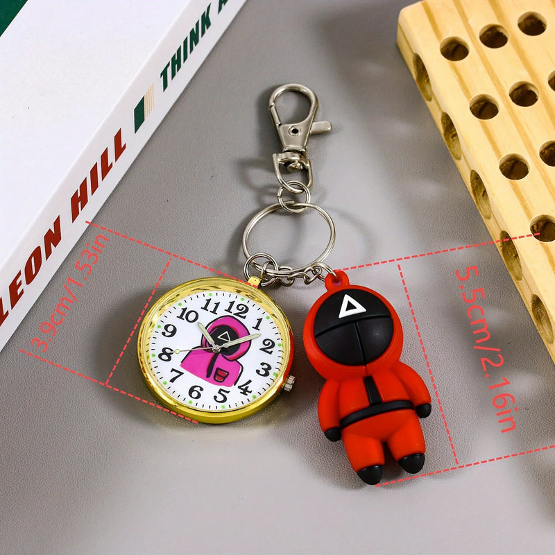 Breloc cu ceas - Squid Game