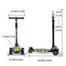 Scuter colorat pentru copii - mai multe variante