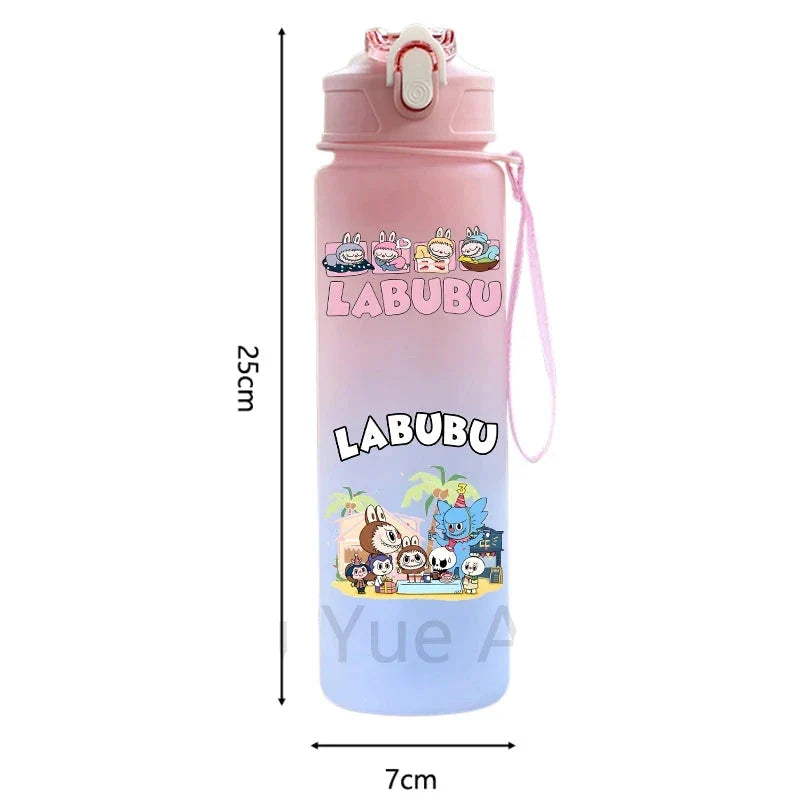 Sticlă de apă design Labubu - 750 ml - mai multe variante