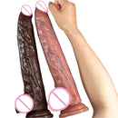 Dildo realist extra lung - 33 cm - mai multe variante