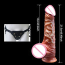 Dildo realist cu preput mobil - mai multe variante