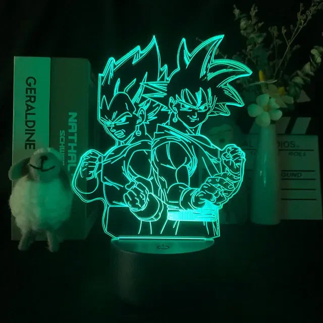 Lampă cu iluzie 3D Dragon Ball - mai multe variante