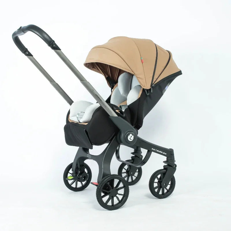 BabyDream™ Cărucior multifuncțional cu scaun auto și structură pliabilă - mai multe variante