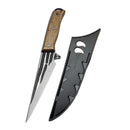 Set de cuțite de bucătărie cu mâner din lemn