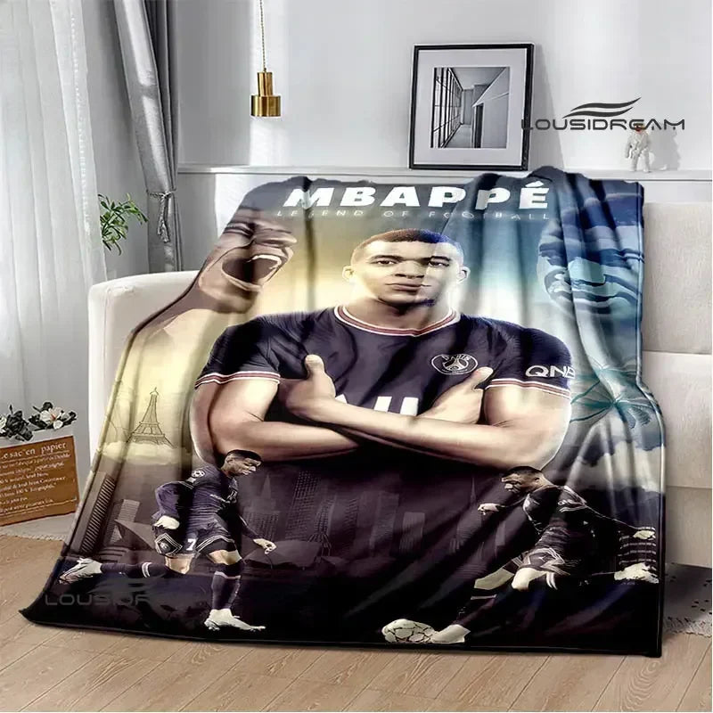 Design pătură Kylian Mbappé - mai multe variante