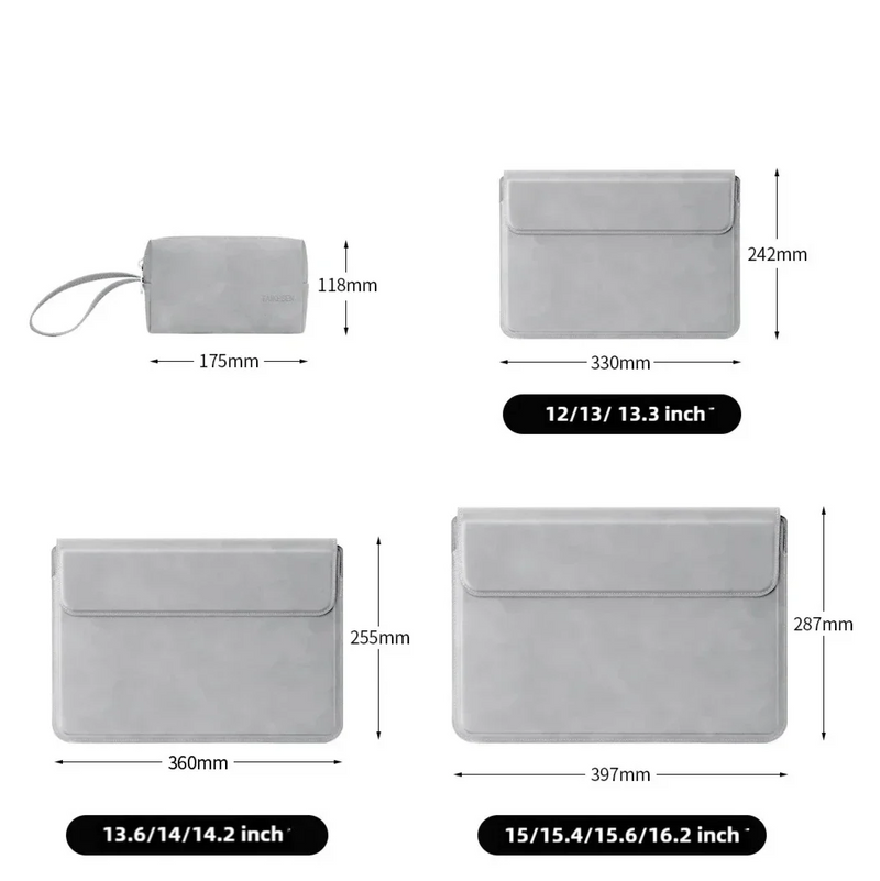 Manșon multifuncțional pentru laptop - mai multe variante