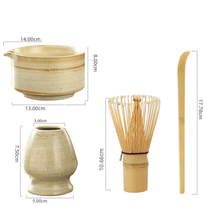 Set tradițional japonez de ceai Matcha - mai multe variante