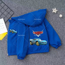 Jachetă impermeabilă de toamnă pentru băieți Cars 3 - Lightning McQueen - mai multe variante