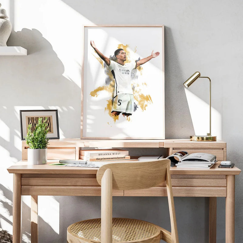 Design pictură de Jude Bellingham - mai multe variante