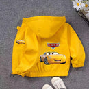 Jachetă impermeabilă de toamnă pentru băieți Cars 3 - Lightning McQueen - mai multe variante