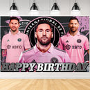 Set de petrecere de fotbal pentru ziua de naștere cu baloane Lionel Messi - mai multe variante