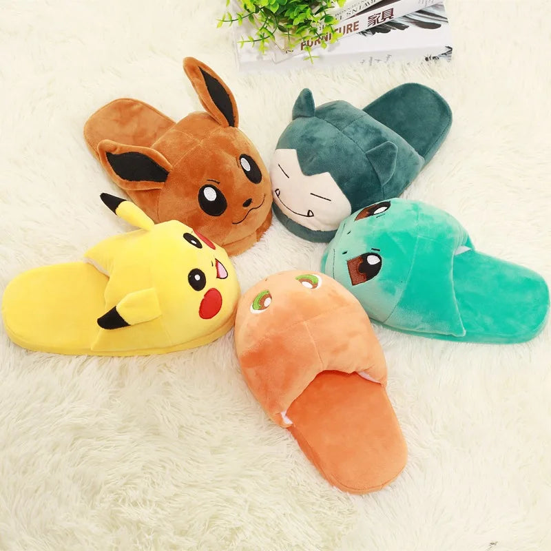 Pokemon Papuci de iarnă izolate - mai multe variante