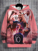 Tricou de fotbal cu imprimare 3D Kylian Mbappé - mai multe variante