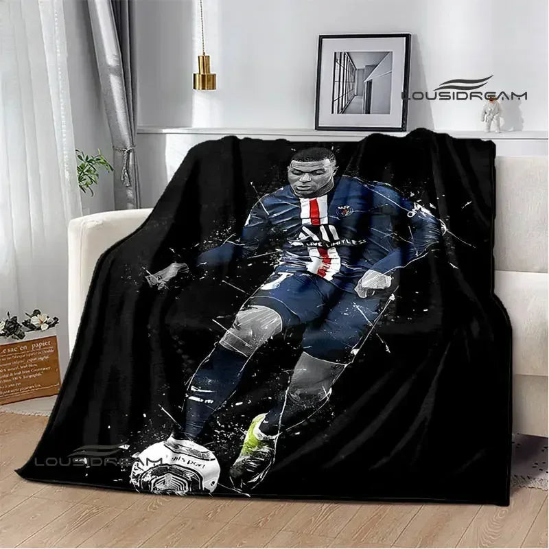 Design pătură Kylian Mbappé - mai multe variante