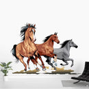 Autocolant de perete 3D mare - cal