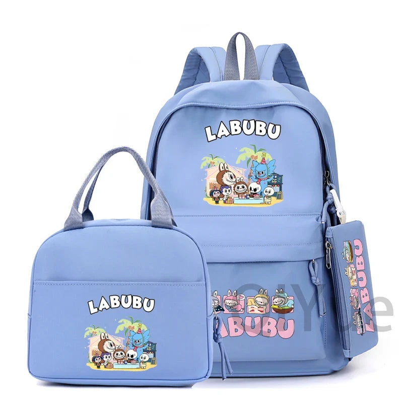 Design școală set Labubu - mai multe variante