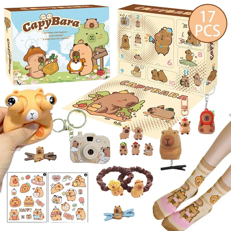 Calendar de advent kapybara - mai multe variante