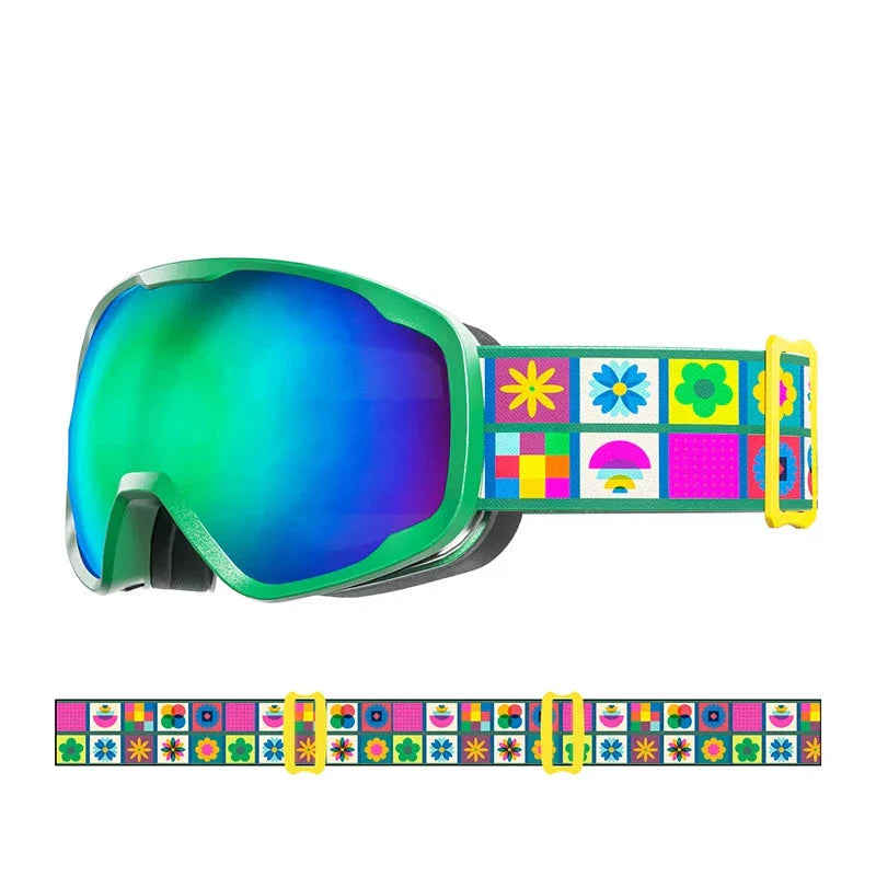 Ochelari de schi polarizați colorați pentru copii AlpineGlare™ UV400 - mai multe variante