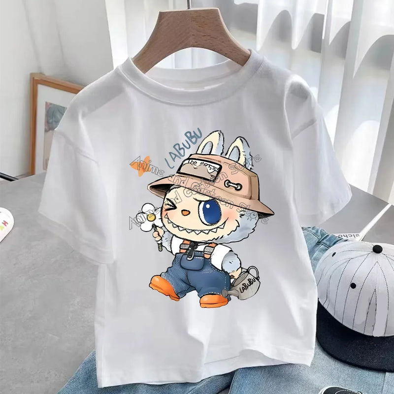 Fete T-shirt Labubu - mai multe variante