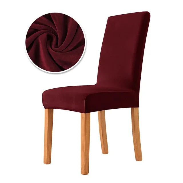 VelvetCover ™ Elastic catifea bucătărie scaun Cover - mai multe variante