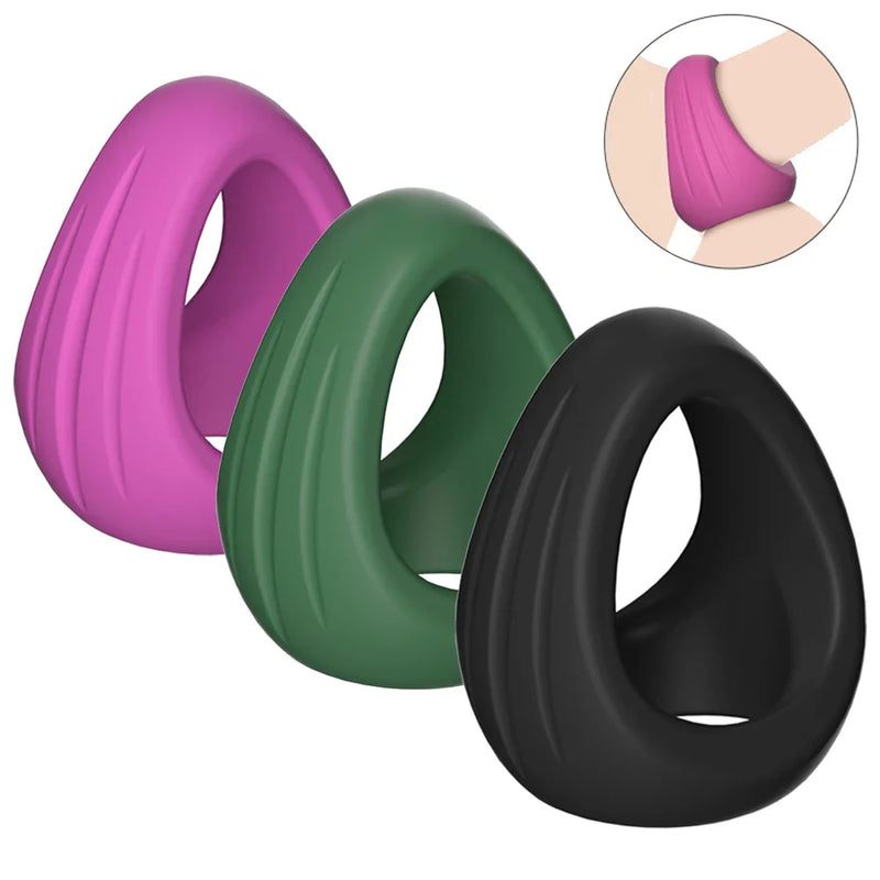 Inel de erecție din silicon pentru penis - mai multe variante