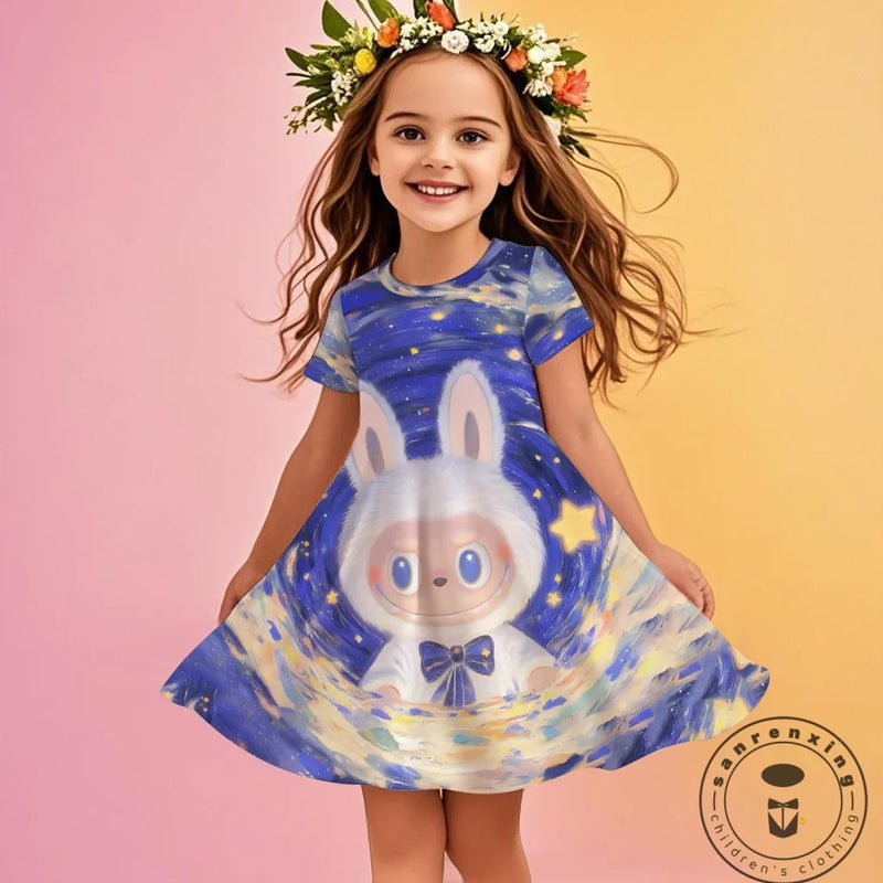 Labubu fete rochie - mai multe variante