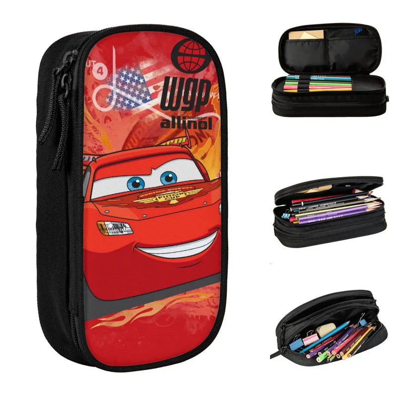Design școală creion caz Fulger McQueen - mai multe variante