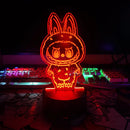 Lampă cu iluzie 3D de lebădă - mai multe variante