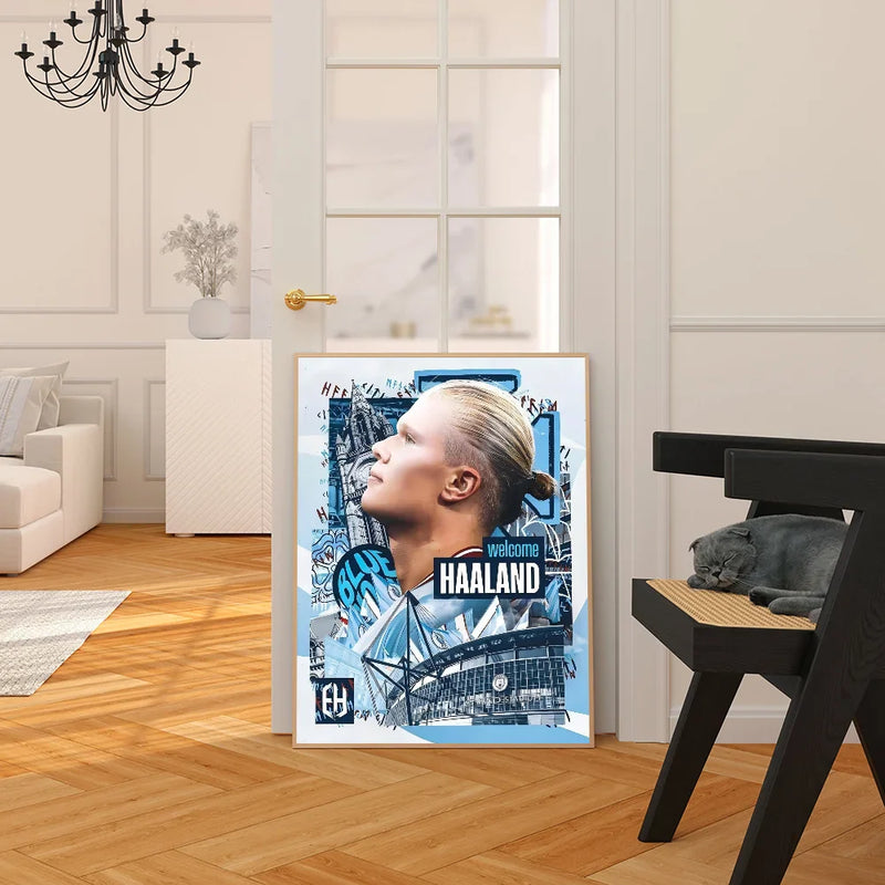 Pictura de design Erling Haaland - mai mult varint