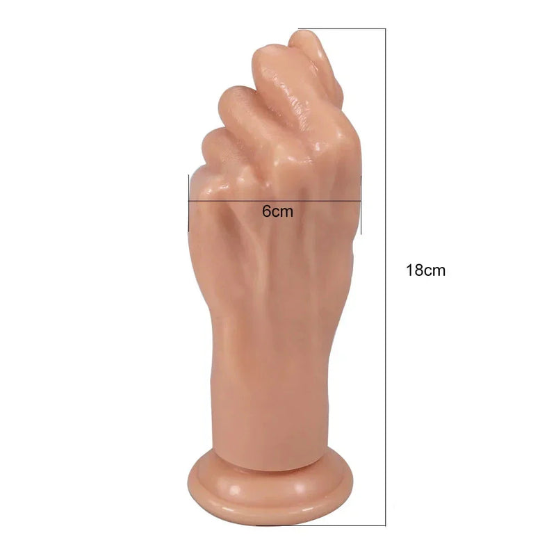 Dildo realist în formă de palmă - mai multe variante