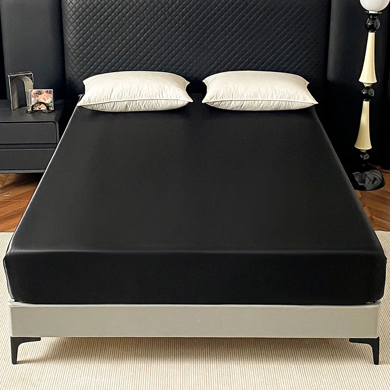 Cearșaf confortabil din satin elastic - mai multe variante