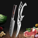 Set de cuțite de bucătărie SharpMaster™ cu model Damascene și foarfece