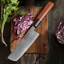 Cuțit din oțel damascat Nakiri