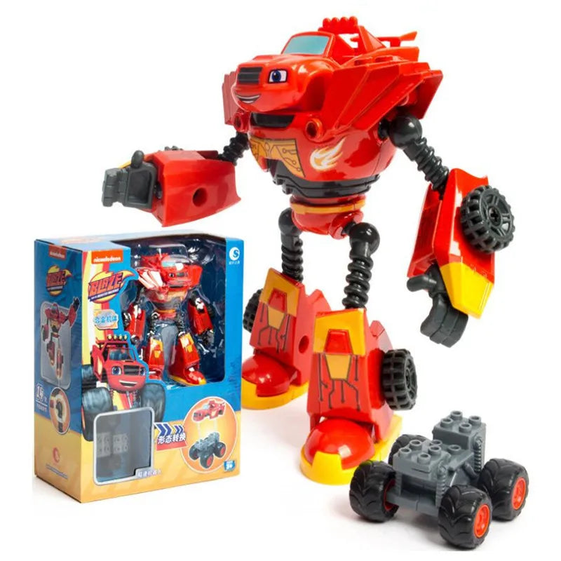 Transformator robotic figurină Blaze și mașinile monstru - mai multe variante