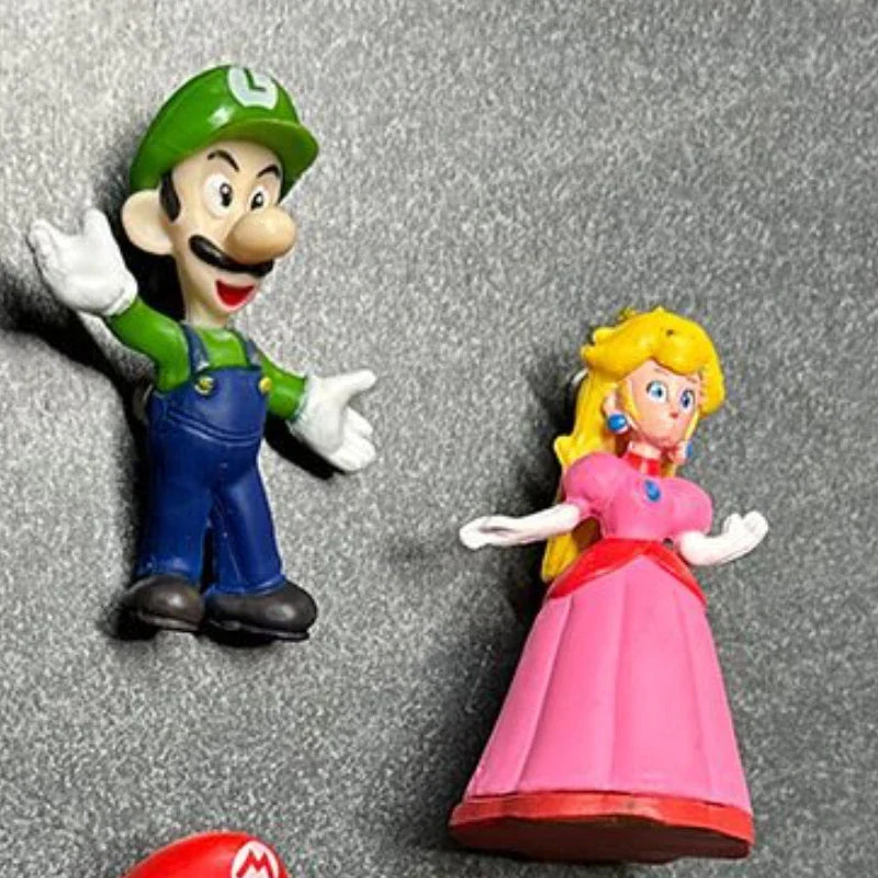 Magneți 3D pentru frigider Super Mario - 6 buc