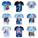 Frozen Fete de designer t-shirt - mai multe variante