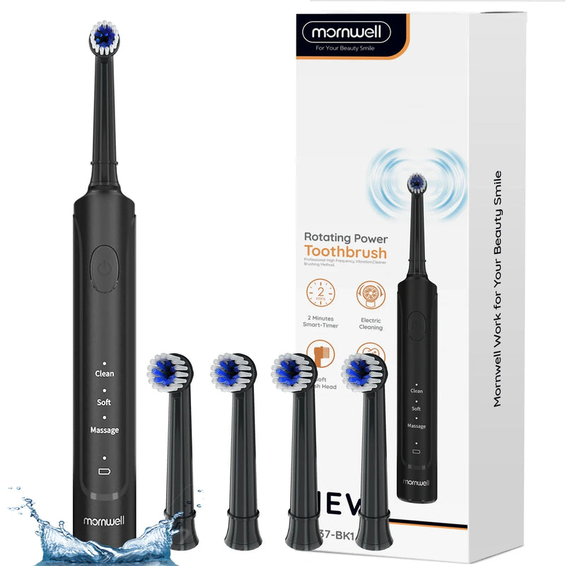 Periuța de dinți MornWell™ Soniccu cap rotativ