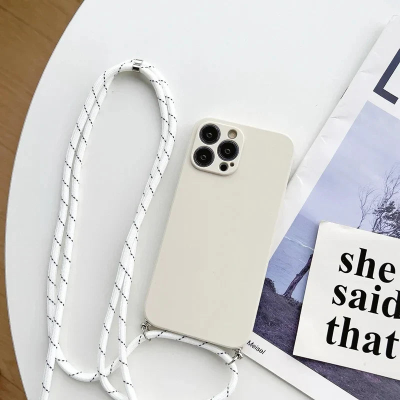 Curea Crossbody și capac iPhone - mai multe variante