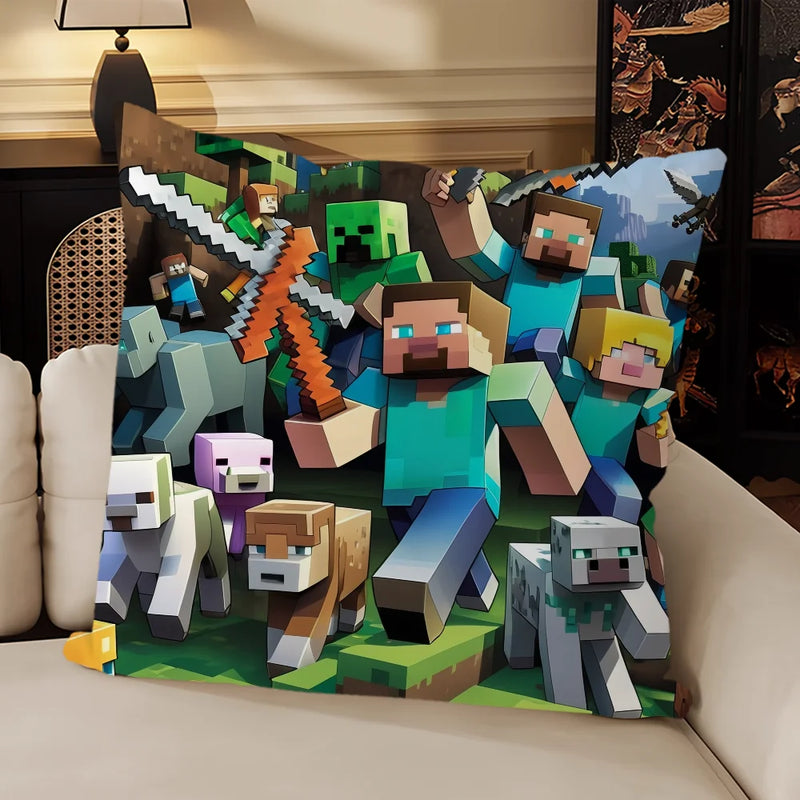 Designer față de pernă Minecraft - mai multe variante
