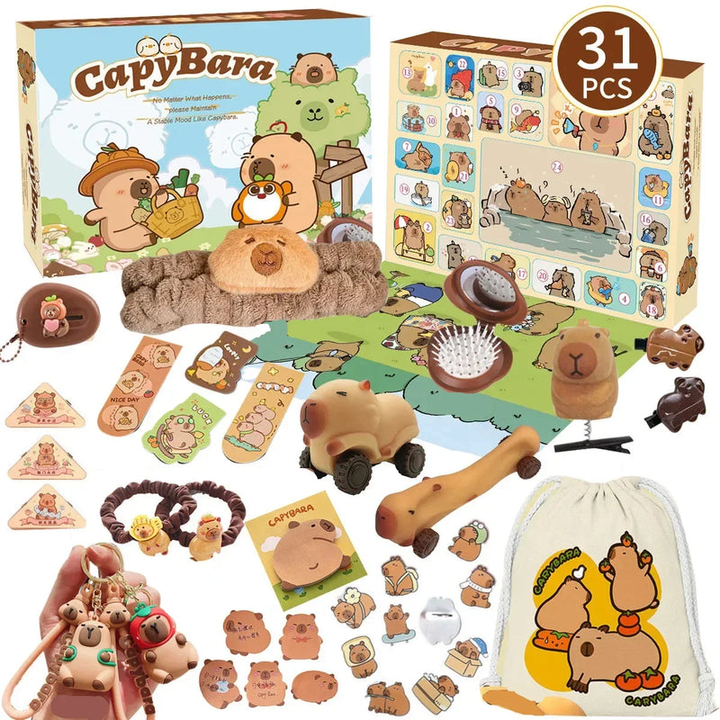 Calendar de advent kapybara - mai multe variante