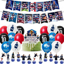 Petrecere aniversară cu baloane Kylian Mbappé